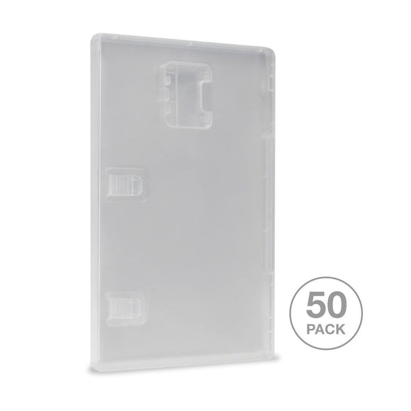50 Pack Game Case For Nintendo Switch (Clear)