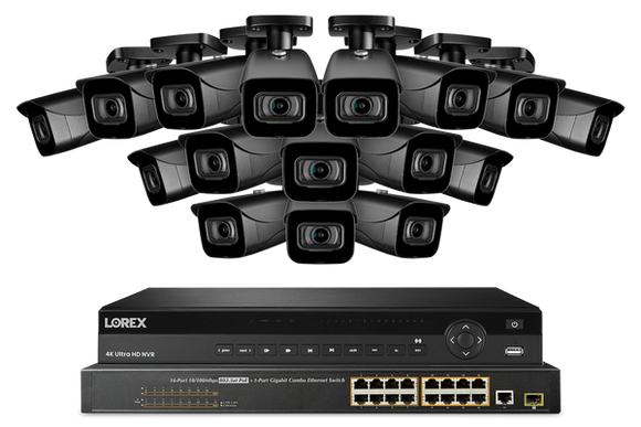Lorex 32-Channel NVR System with 4K (8MP) IP Cameras