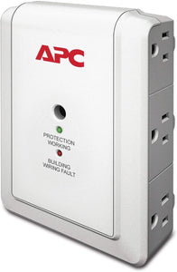 APC P6W 6 Outlets 1080 joule Surge Suppressor