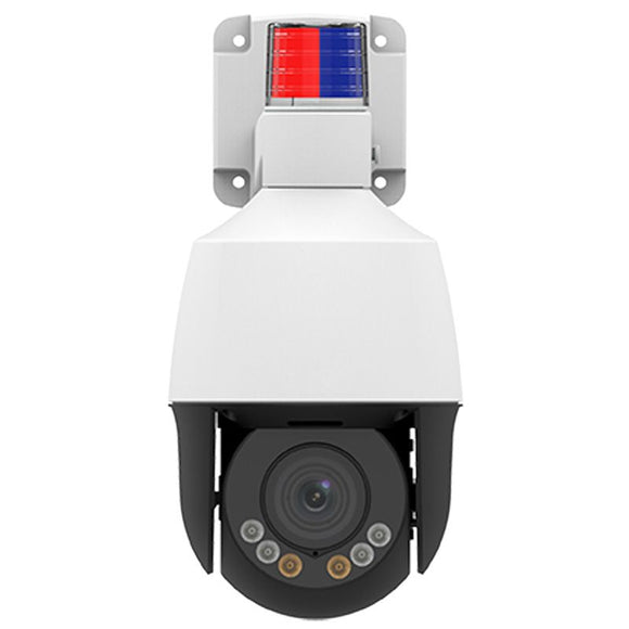 Alibi Vigilant Performance Series 5MP IllumiNite Starlight 4X IP Varifocal Mini-PTZ Camera with Active Deterrence