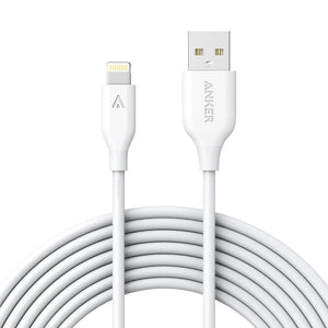 Anker PowerLine II 10ft Apple MFi Certified Extra Long Lightning to USB Cable Sturdy Charging Cord
