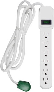 Go Green Power 250 Joules 6 Outlet Surge Protector