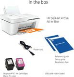 HP - DeskJet 4155e Wireless All-In-One Inkjet Printer