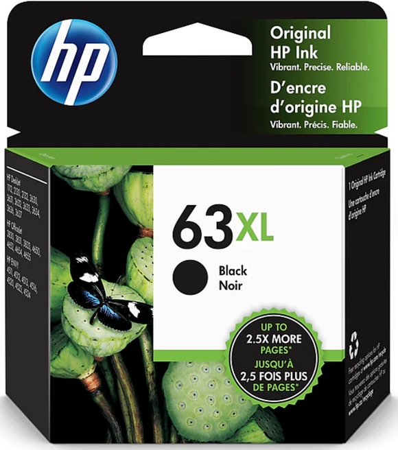 HP 63XL Ink Cartridge (Choose Your Color)