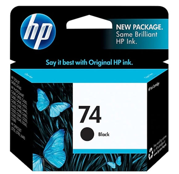 HP 74 Black Standard Yield Ink Cartridge