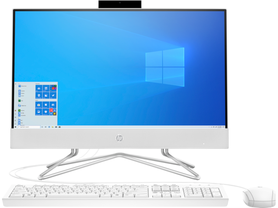 HP All-in-One 22-dd0218 Bundle PC