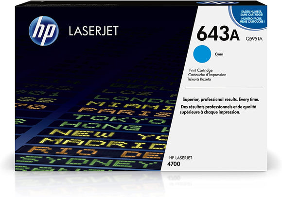 HP Q5951A Color LaserJet Print Cartridge (Cyan)