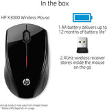 HP x3000 Wireless Mouse