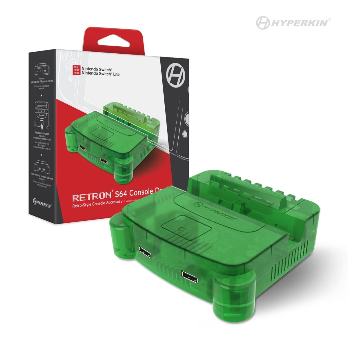 Hyperkin RetroN S64 Console Dock For Nintendo Switch – A & M