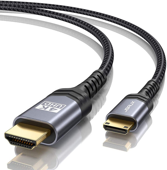 Jsaux Mini HDMI to HDMI Cable 6FT