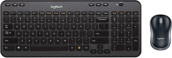Logitech Wireless Combo MK360 – Includes Keyboard with 12 Programmable Keys and Wireless Mouse