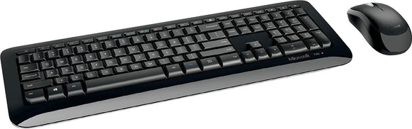 Microsoft - Desktop 850 Full-size Wireless Optical Keyboard and Mouse Bundle