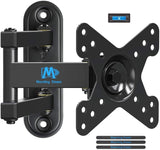Mounting Dream Full Motion Monitor Wall Mount TV Bracket for 10-26 Inch LED, LCD Flat Screen TV and Monitor