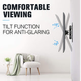 Mounting Dream Full Motion Monitor Wall Mount TV Bracket for 10-26 Inch LED, LCD Flat Screen TV and Monitor