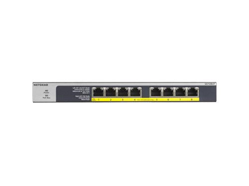 NETGEAR GS108LP - switch - 8 ports