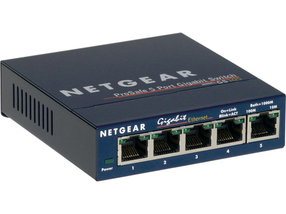 Netgear GS105 5-port Gigabit Ethernet Switch