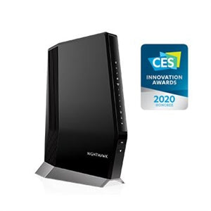Netgear - Nighthawk AX6000 Wi-Fi 6 Router with Docis 3.1 Cable Modem - Black