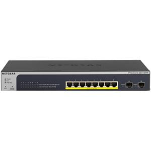 Netgear ProSAFE 8-Port PoE+ Gigabit Smart Managed Switch with 2 SFP Ports