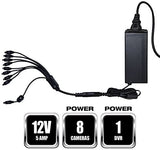 Night Owl Security Combo DVR/Camera Power Adapter with 9-Way Power Splitter