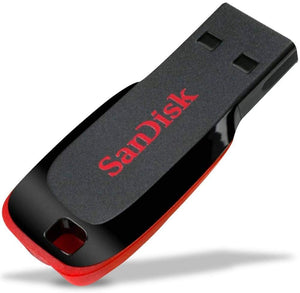 SanDisk 8GB Cruzer Blade USB 2.0 Flash Memory Drive