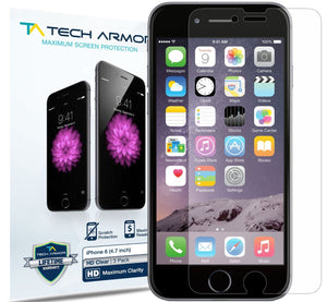 Tech Armor Apple iPhone 6 (4.7 inch ONLY) High Defintion (HD) Clear Screen Protectors - [3Pack]