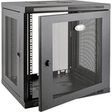 Tripp Lite 12U Wall Mount Rack Enclosure Server Cabinet Low Profile Deep