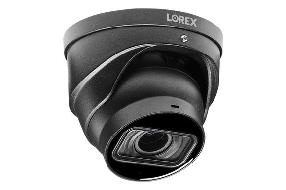 Lorex 4K Nocturnal 4 Series IP Wired Dome Camera with Motorized Varifocal Lens and Listen-In Audio
