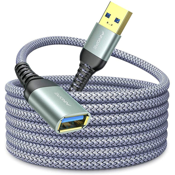 Ainope USB Extension Cable 10FT Type A Male to Female USB 3.0 Extensio – A  & M Digital Technologies, LLC