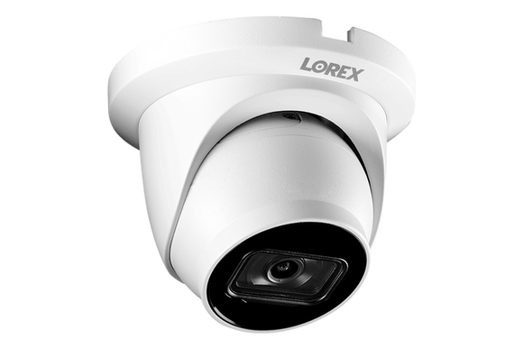 Lorex 4K (8MP) Smart IP Dome Security Camera with Listen-in Audio and Real-Time 30FPS Recording