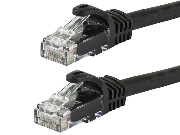 50FT 24AWG Cat6 550MHz UTP Ethernet Bare Copper Network Cable