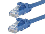 20FT 24AWG Cat6 550MHz UTP Ethernet Bare Copper Network Cable - Black
