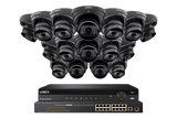 Lorex 4K 32-Channel 8TB Wired NVR System with Nocturnal 4 Smart IP Dome Cameras Featuring Motorized Varifocal Lens, Listen-In Audio and 30FPS Recording