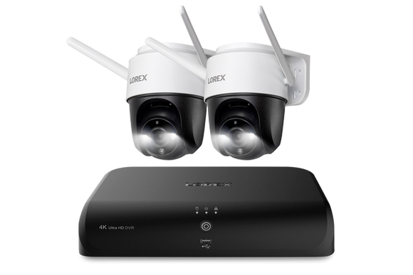 Lorex Fusion 4K 12 Channel 8 Wired 4 Wi Fi 2TB DVR System with