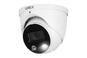 Lorex 4K Ultra HD Smart Deterrence IP Dome Camera with Smart Motion Detection Plus