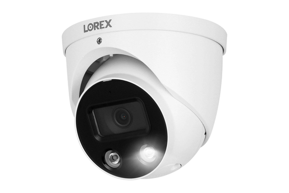 Lorex 4K Ultra HD Smart Deterrence IP Dome Camera with Smart Motion Detection Plus