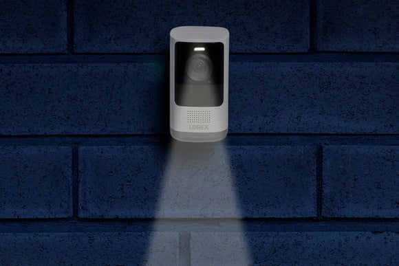 Lorex 2K Spotlight Indoor/Outdoor Accessory Battery Security Camera (Add-On)