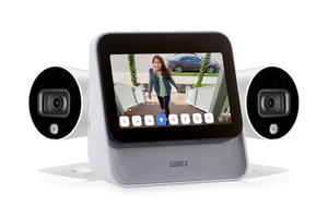 Lorex Smart Home Security Center with 1080p Outdoor Wi-Fi Cameras